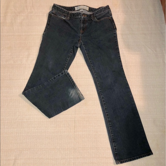 Ann Taylor Loft 6 curvy boot flap pocket jeans - Picture 3 of 3